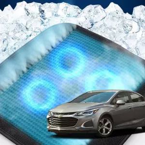 올뉴크루즈 호환 차량용 쿨링시트 메쉬 4팬의자방석 아이스 휴대용 용통풍 여름용자동차 용매쉬 용쿨 사무