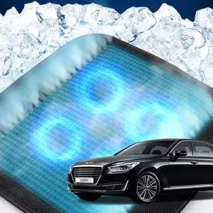 EQ900 호환 차량용 쿨링시트 메쉬 4팬의자방석 아이스 휴대용 용통풍 여름용자동차 용매쉬 용쿨 사무실 방