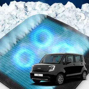 더뉴레이 호환 차량용 쿨링시트 메쉬 4팬의자방석 아이스 휴대용 용통풍 여름용자동차 용매쉬 용쿨 사무실