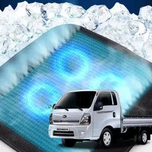 봉고3 호환 차량용 쿨링시트 메쉬 4팬의자방석 아이스 휴대용 용통풍 여름용자동차 용매쉬 용쿨 사무실 방