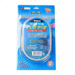 랜 케이블 랜선 통신 인터넷 10m 공유기 PC 유선 컴퓨터 노트북 고속