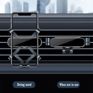 호환 차량용 휴대폰 거치대  폭스바겐 티구안 L X 2017-2021 중력 내비게이션 브래킷  송풍구 클립 회전식