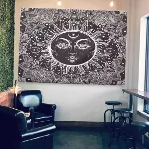 거실 인테리어 패브릭 대형 침실 포스터 액자 L벽장식 꾸미기 월데코 촬영소품 용소품 방꾸미기 가랜드