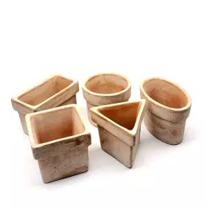 이탈리아 수제 토분 미니 다육이 MPI6321실내화분 식물 인테리어 소품 정원 꾸미기 이화분 장식 디자인