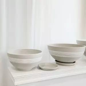 모던 우레탄 수지 낮은원형 분재 화분 인테리어 소품 정원 꾸미기 베란다가드닝 홈닝 장식 디자인 실내 식