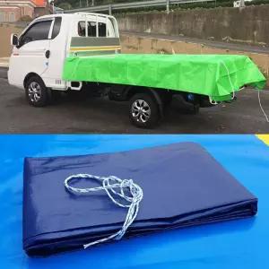 천막(320g) 일반차호로(청색)2.7mx3.6m(1톤차용)화물덮개 방수 차덮개 용덮개 수포 망로 타포린로
