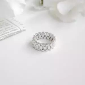 [오팔하우스]925Silver 와치 밴드 반지 OPMUR13221