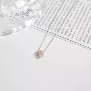 [오팔하우스]925Silver 크로바 큐빅 목걸이 OPMUN13202