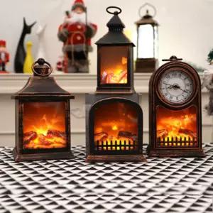 엔틱 불명 벽난로 모닥불 LED 무드등 취침등 수면등인테리어램프 캠핑등 캠핑용 간이 인테리어등 조명 벽난