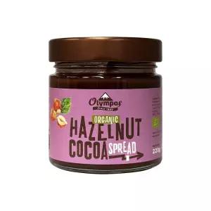 올림포스 오가닉 헤이즐넛 코코아 프레드 220g초코 쵸코 초코잼 초코쨈 아잼