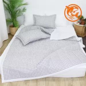 시트 스타일 체크 쿨이불 퀸 싱글 패드 여름시어서커이불 여름 침대 여름퀸이불 시원