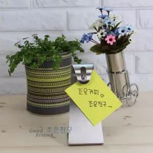 스텐레스 빌꽂이 메모홀더클립 메모지 사무용 문구용 다용도 영수증 명함