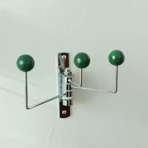 7084C C타입 행거 코트랙 옷걸이 코너 빈티지 우드