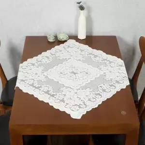 76x76 북유럽테이블보 러너 레이스 테이블보 아이보리 식탁커버 빈티지식탁 인테리어