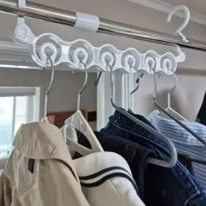 옷걸이(하중5키로) 공간도 위한 좁은 수납을 OK 깔끔한 다용도