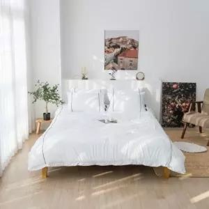 고품질 알러가드 호텔 침구 세트Q (이불1+패드1+베개커버2) 오크나무자리 청대나무자리 마작자리 WFHQ9S2