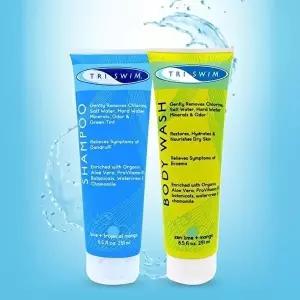 [셀러허브 스포츠레저]트라이스윔 염소제거 바디샤워샴푸세트 H1274602 운동