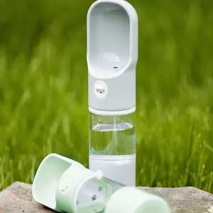 산책용 물병 간식통 일체형 1개 색상 택1애완동물물통 식기세트 휴대용