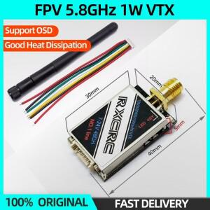 APC 신제품 5.8GHz 1W FPV VTX 무선 이미지 비디오 송신기 장거리 RC 비행기 무인 항공기 용 5.8G 48CH 100