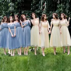 들러리드레스 브라이덜샤워 이브닝파티룩덜 셀프웨딩 롱원피스 여성 코스프레 샤틴 덜샤워 촬영