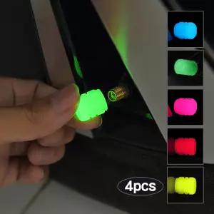 타이어캡 야광 바이크 밸브 자동차 공기 마개 튜닝 용품 부품