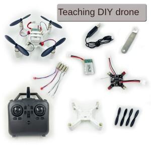 APC DIY 드론 PVC RC 비행기 미니 장난감 원격 조종 학교 실험 모델 제작 쿼드콥터 키덜트 크리스마스 선물