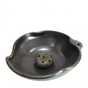 미니옹기수반 나뭇잎 색수반 찻집 가정 실내 자연가습기 거실 인테리어 장식용 꽃수반