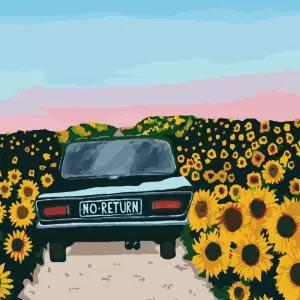 하모니아트 DIY 유화그리기 세트 40x50 노 리턴팝 홈인테리어 그림그리기 액자만들기 셀프페인팅 집콕취미