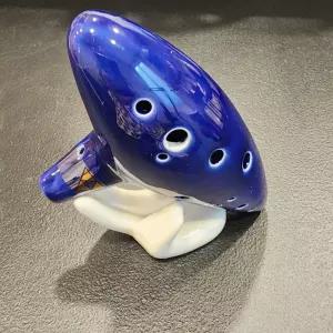 세라믹 오카리나세트 동호회 연습용 기념품 어린이선물 악기 받침 도기 도자기