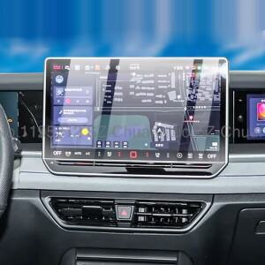 호환 폭스 바겐 TAYRON 2025 15 인치 12.9 자동차 LCD gps 네비게이션 방지 스크래치 필름용 강화 유리 보