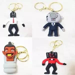 스키비디토일렛 인형 키링 가방고리 열쇠고리 키홀더 타이탄 스피커맨 카메라맨 크리스마스 어린이날선물