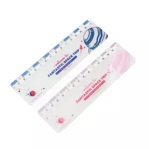 레트로 문구용 자 40개 1세트 학용품학생 플라스틱 기본 학교용 팬시 달란트선물 어린이 학습용 사무 사무