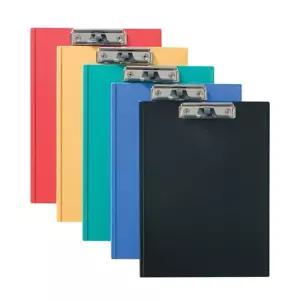 문화산업 컬러 클립보드 청색 F914-7 10개서류철 바인더 결재판 파일 화일 레버 칼라