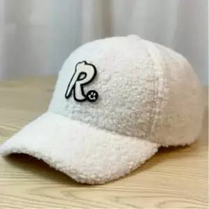 겨울캡모자 뽀글이 얼굴작아보이는 겨울골프모자 엄마모자 대학생모자 큰모자 뽀글이모자 볼캡야구모자