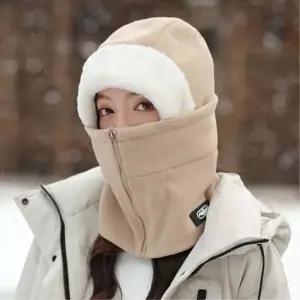 스키 후드넥워머 기모 두툼한모자 겨울마스크 방한바라클라바 바이크마스크 등산넥워머 넥워머모자 겨울