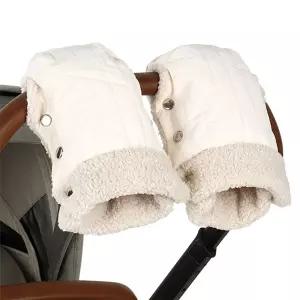 버튼핸드머프 유모차장갑 손 겨울 워머 방한잡이 털핸들커버 잡이 개모 장갑 부품 웨건 악세사리 안전바
