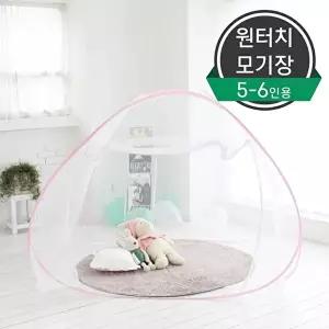 고품질 원터치 스피드 모기장(5~6인용)(180X200Cm) 모기장 캐노피모기장 모기채 파리채 여름용품 WFHQBOB