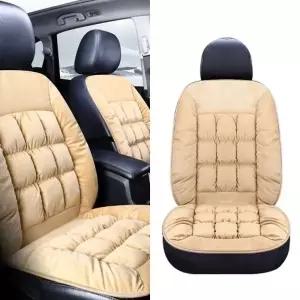 겨울 차량용방석 패딩 카시트 보온 극세사 시트커버 카 리무진 용 차량 겨울 운전석 카바 방석 커버 보온