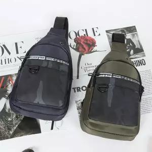 전면 D링 슬링백 외출 보조 가방 어깨백 학생 크로스백 바디백 대백 남성백 소지품백 여행용백 용백 스포츠