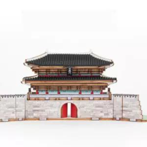 DIY 나무 조립 모형 건축 건물 만들기 미니 숭례문 만들기놀이 목재 키트 물만들기