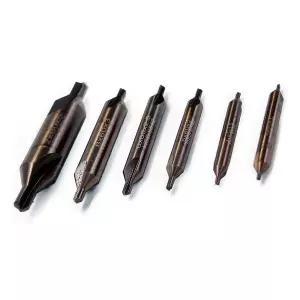 코발트 HSS 6종 밀링머신 센터드릴 고속강 선반가공센터드릴 CNC 드릴 기리 코발트날 드릴세트