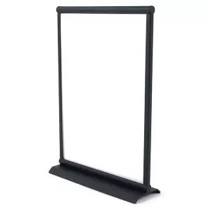 A4 T형 철재스탠드 쇼케이스 메뉴 홍보 행사 안내판탁상액자 포토 보드 광고소품 포스터진열대 메모꽂이 표