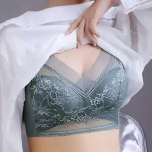 브라 볼륨 메쉬 브라렛 심리스