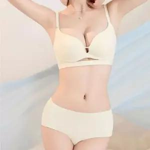 벨루아 심리스 셋업 뽕브라 브라팬티세트