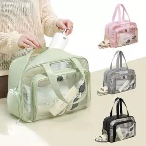 뷰레이터닷컴 엔조이트레블 여행용 파우치 가방용치백 용세면치 세면도구치 용치 세면 워시 세면치 목욕