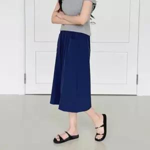 [라일리여성의류] Rly 데일리팬츠 아이스 7부 치마바지 SD-2506