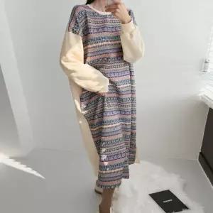 [하프클럽/] 엔티크니트패턴원피스 MAV824M512 빅사이즈
