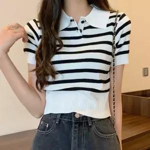 [하프클럽/셀러허브_여성트랜드패션]Rly 여름 출근 룩 직장인 카라 넥 반팔