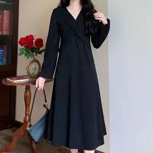 [하프클럽/셀러허브_여성트랜드패션]Rly 트위스트 라인 모던 슬림 원피스