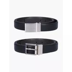 [하프클럽/캘빈클라인 언더웨어]캘빈클라인 CK 남성 양면 벨트 세트